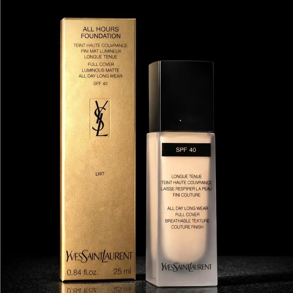 Yves Saint Laurent All Hours Foundation - LW7 Light Warm 7